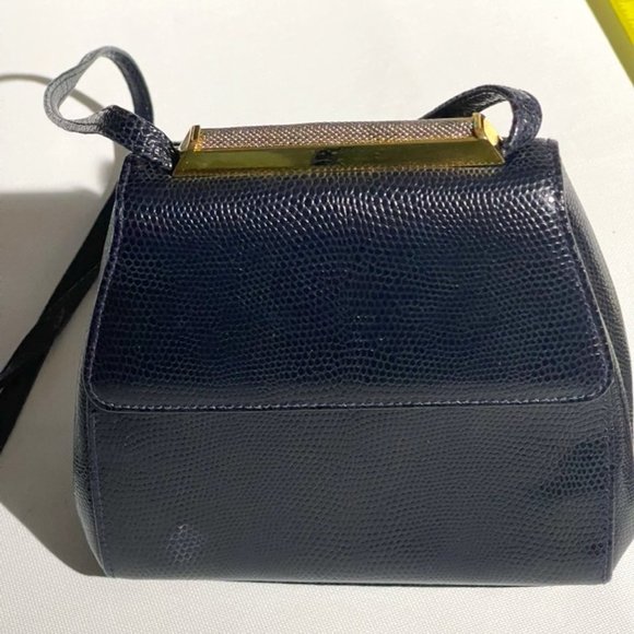 Vintage Rodo Leather Handbag In EUC - Picture 1 of 8